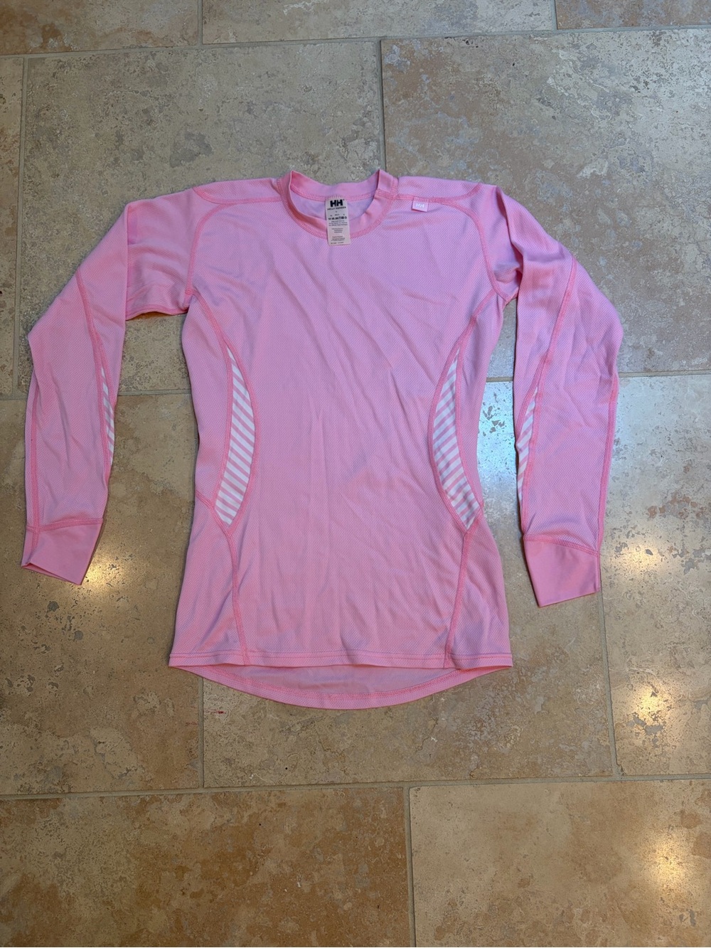 Helly Hansen pink long sleeved shirt